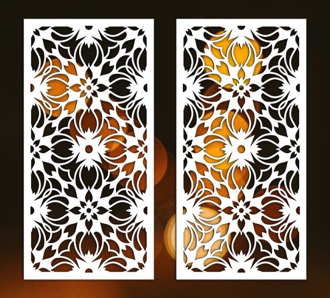 Design pattern panel screen