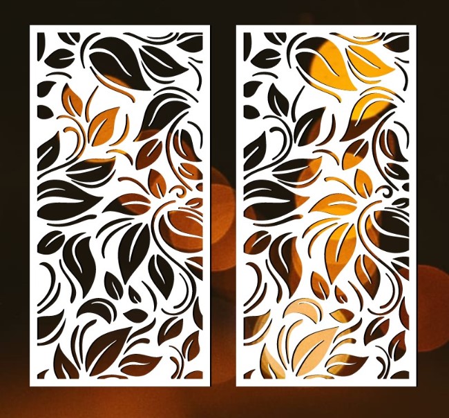 Design pattern panel screen