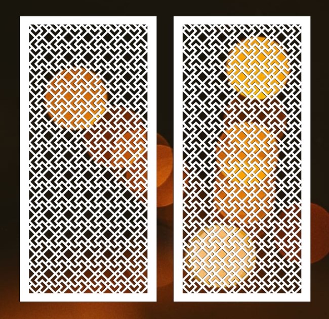 Design pattern panel screen