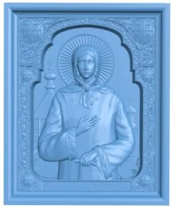 Icon Saint Xenia of Petersburg