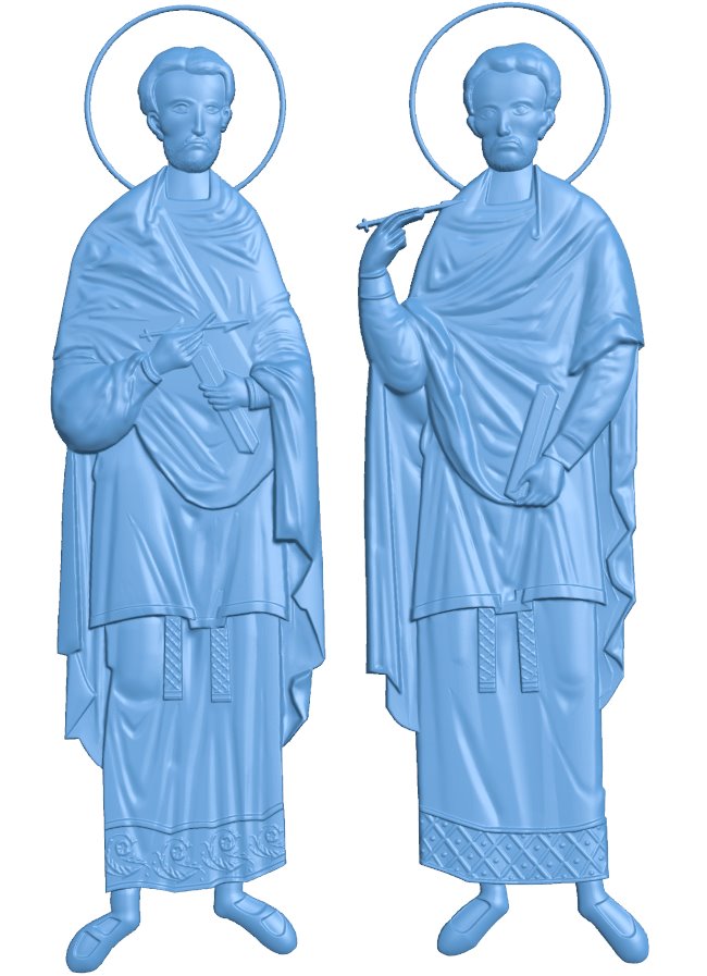 Icon of Saints Cosmas and Damian