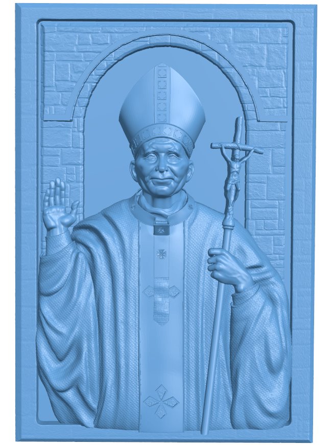 Icon of the supreme pope