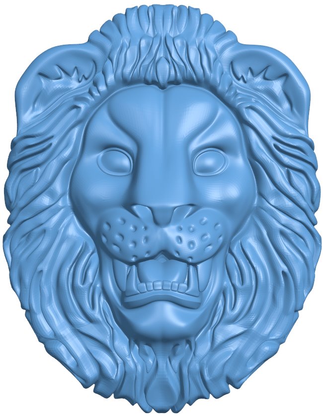 Lion head pattern