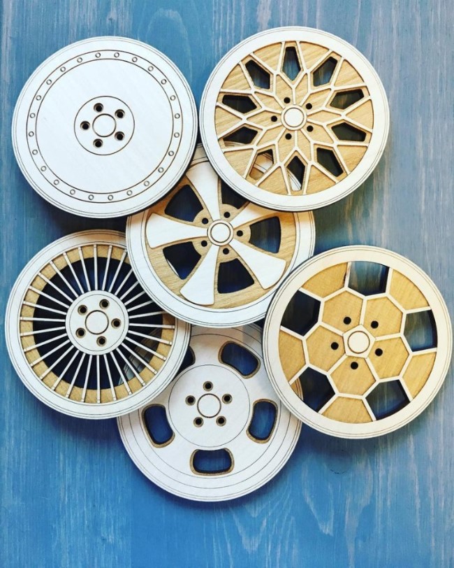 Original Wheel Coasters