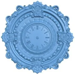 Wall clock pattern