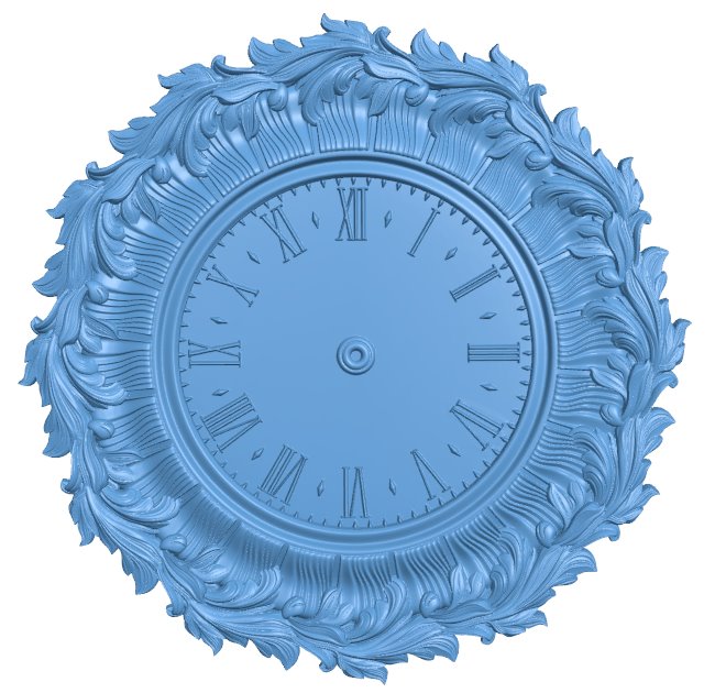 Wall clock pattern (4)