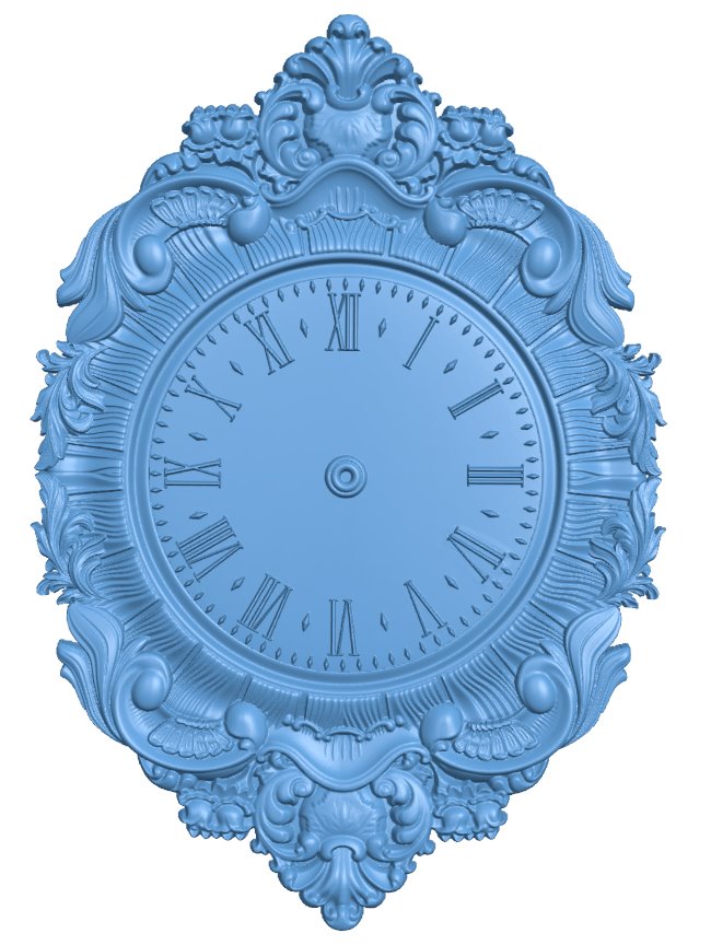 Wall clock pattern (9)