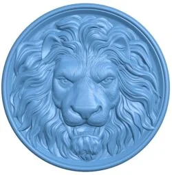 Lion head pattern