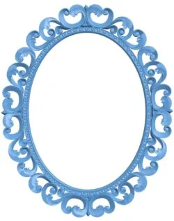 Mirror frame pattern