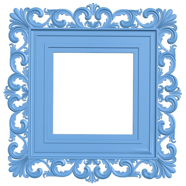 Picture frame or mirror – 3D Model – Vector files