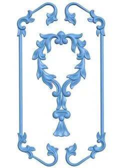 Door frame pattern