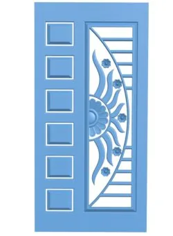 Door frame pattern