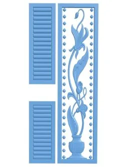 Door frame pattern