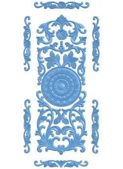 Door frame pattern