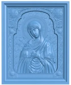 Icon Of The Mother Of God Softening The Evil