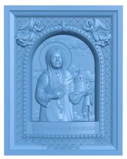 Icon of the holy blessed matron