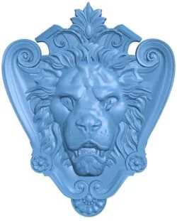 Lion head pattern