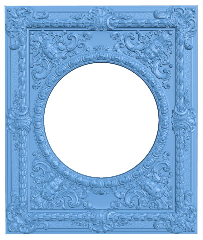 Mirror frame pattern