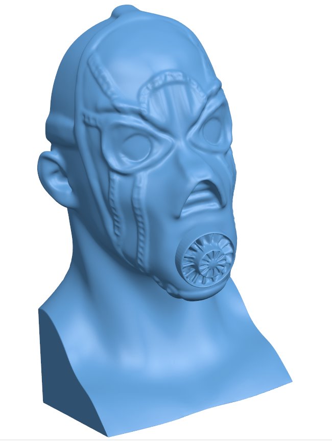 Borderlands psycho bust