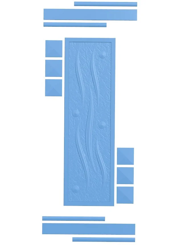 Door frame pattern