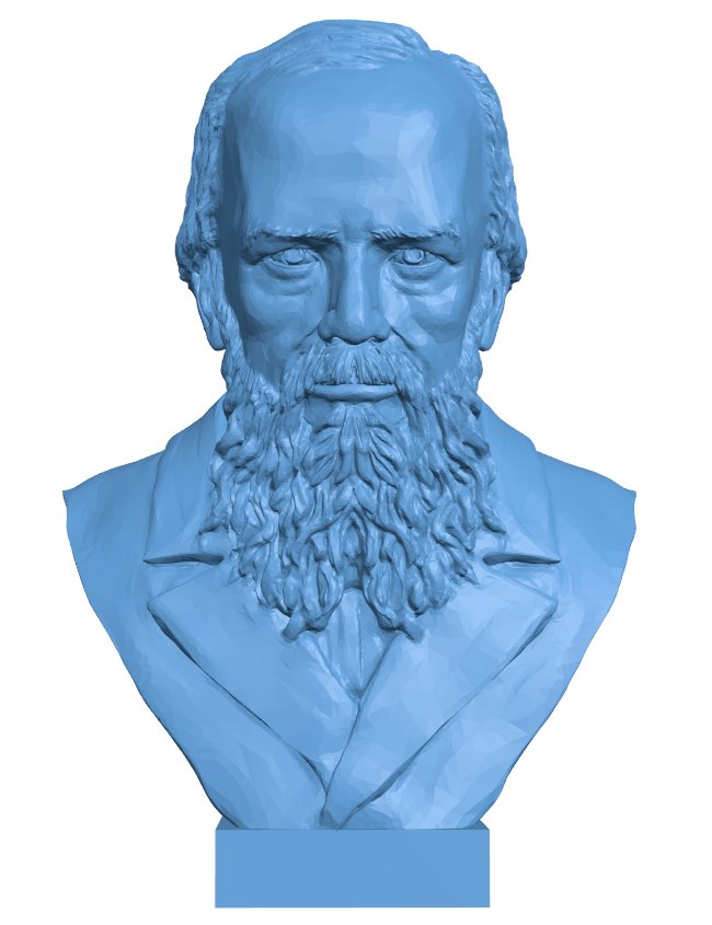 Dostoevsky bust - man