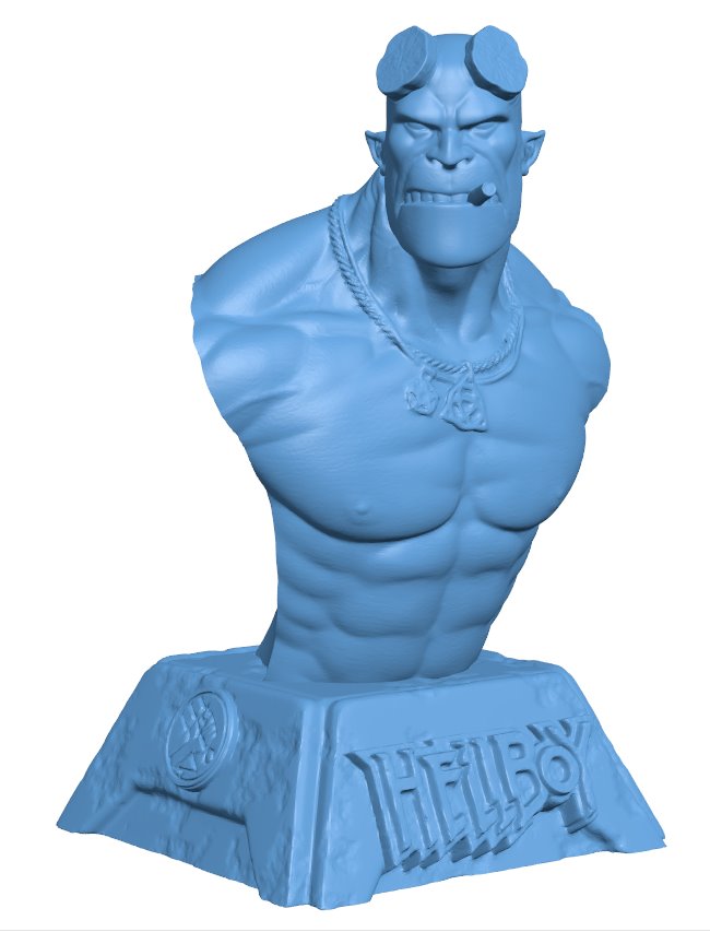 Hellboy bust