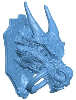 Knocker dragon head