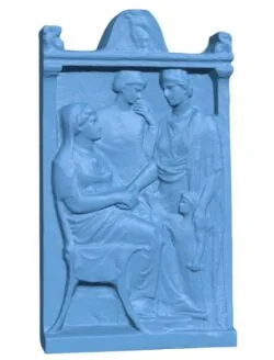 Met stele of a woman