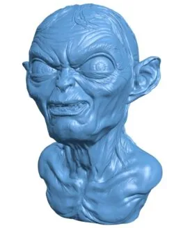 Mr Gollum bust