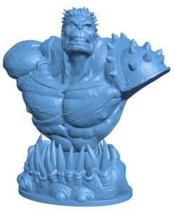 Planet hulk bust – superhero