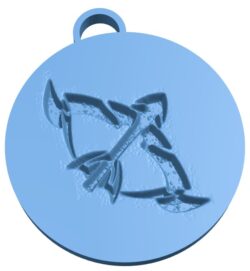 Sagittarius pendant