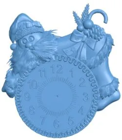 Santa clock