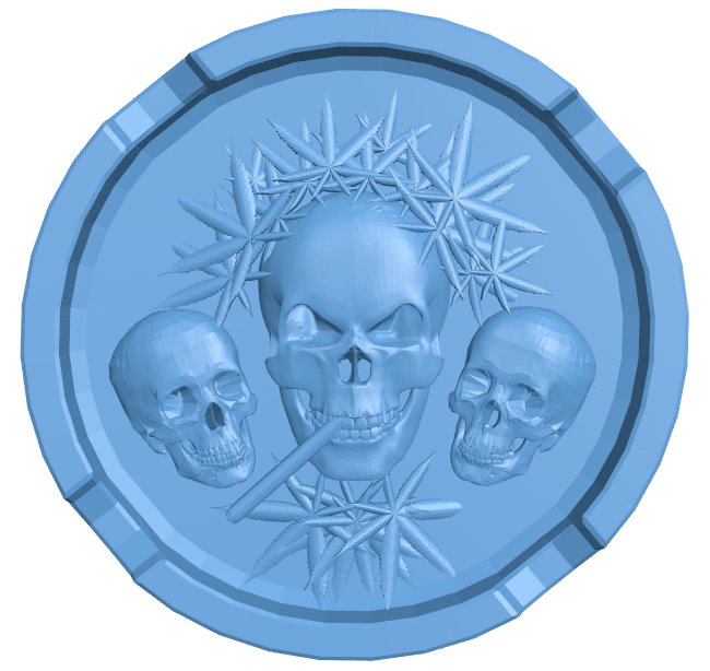 Skull ashtray