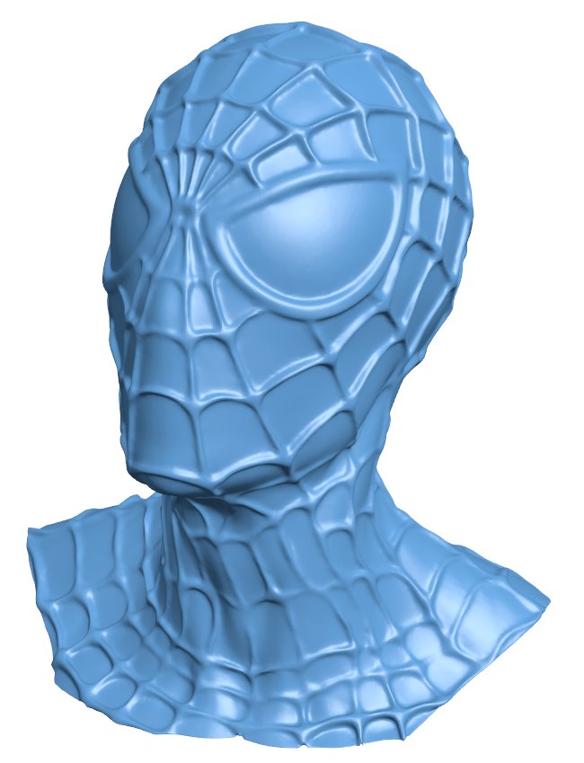 Spiderman bust - superman