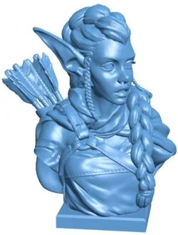 Sun Elf Ears bust