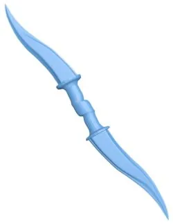 Twin blades sword