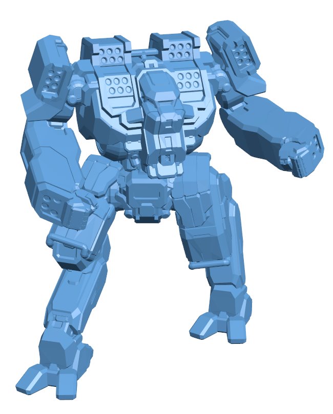 ARW-Prime Arctic Wolf for Battletech - Robot