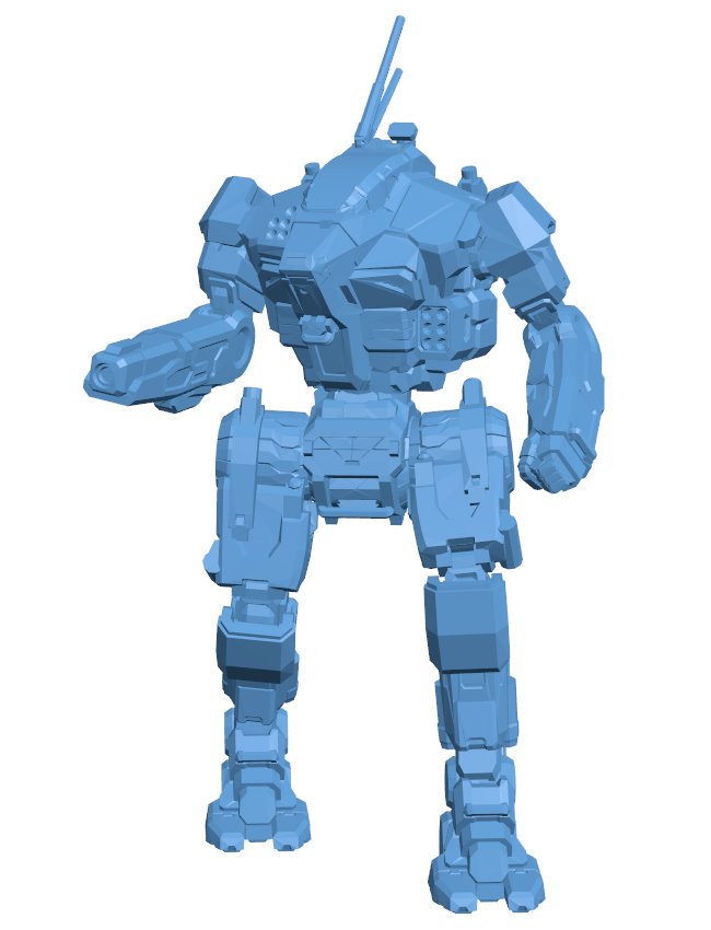 ASN-21 Assassin for Battletech - Robot