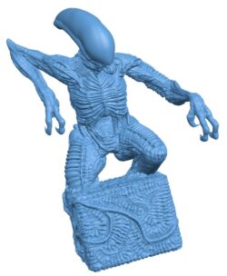 Alien statuette