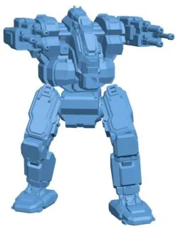 BJ-A Blackjack (Arrow) for Battletech – Robot