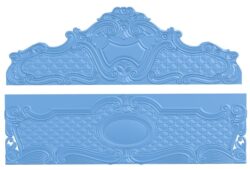 Bed frame pattern