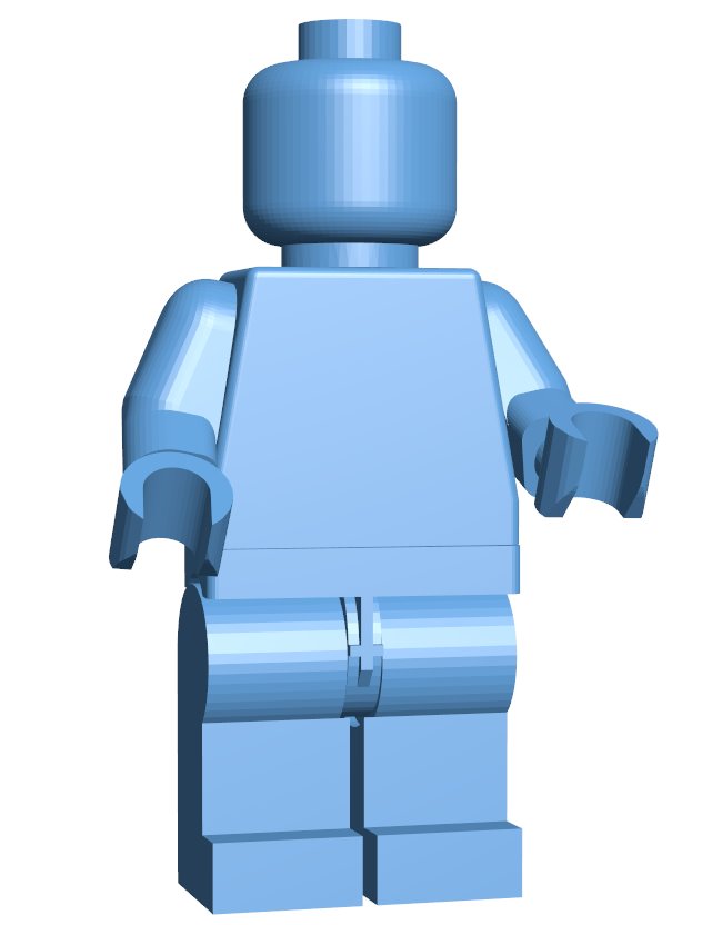 Blank Giant Minifig