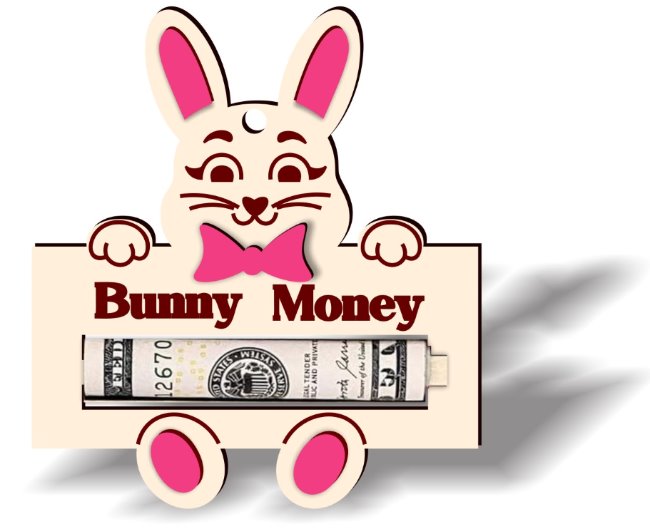 Bunny money holder