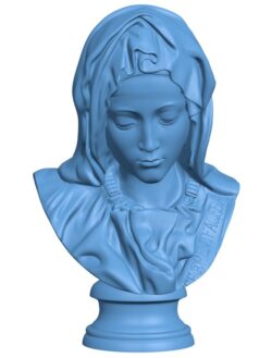 Bust of Mary from Pietà