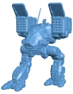 CPLT-C1 Catapult Alternative Art for Battletech – Robot