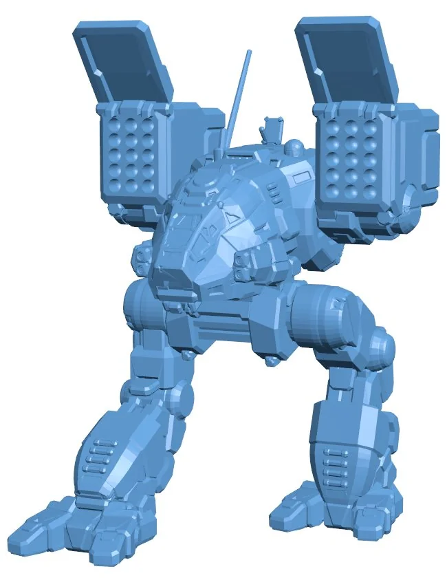 CPLT-C1 Catapult Alternative Art for Battletech - Robot