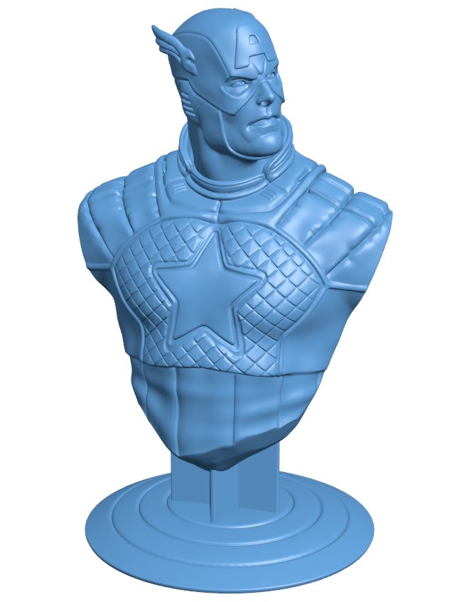 Captain America bust