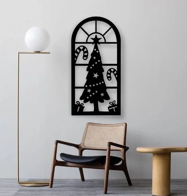 Christmas wall decor