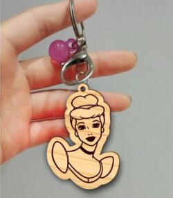 Cinderella keychain