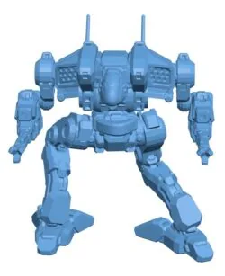 Cougar Prime for Battletech – Robot